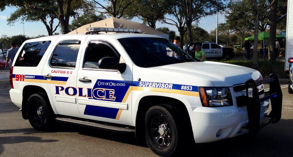 Orlando Police Department Jeep